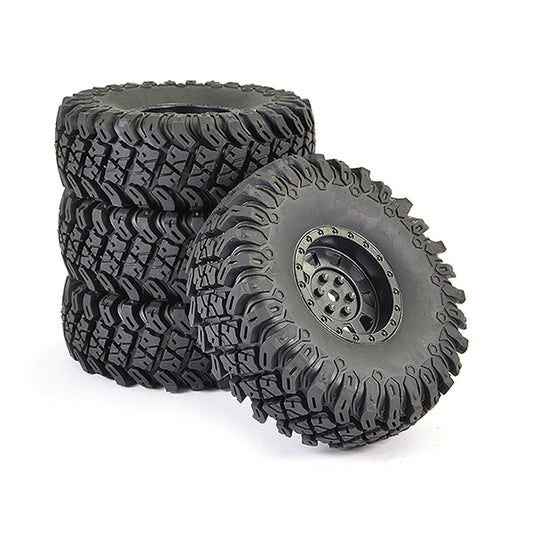 FTX Outback Hi-Rock Pre-Mounted Wheels & Tyres (Set 4) FTX9267B-4