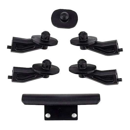 Team Associated RC8T4/Rc8T4E Body Posts and Bumper AS81622