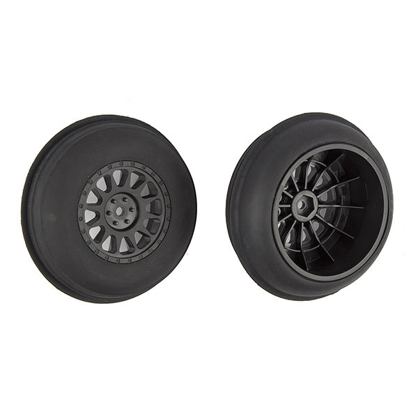 Team Associated Sand Ribbed Front Tyres On Method Sc Wheel AS71063