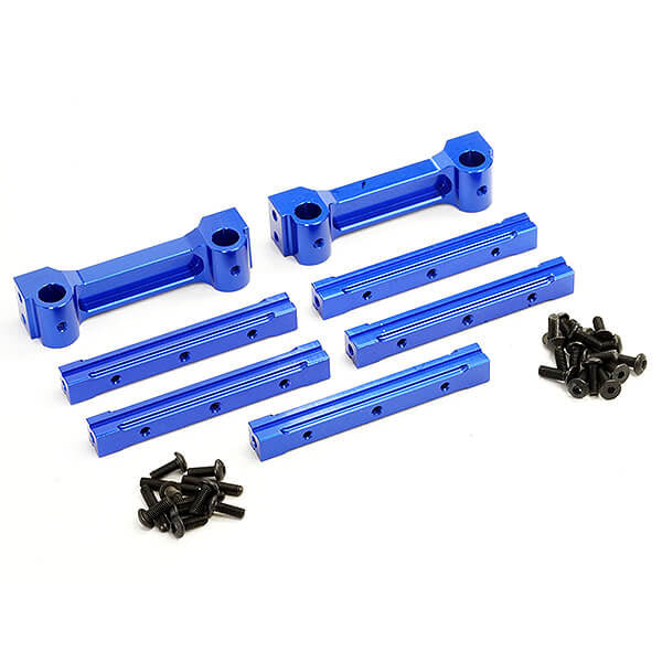 FTX Mauler Aluminium Chassis Brace Set - Blue FTX8839B