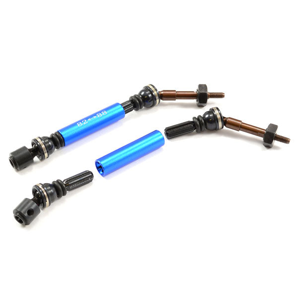 Fastrax TRX Adj Rear Univ Shafts Fits Slash, Vxl, Rustler, Slash 4X4 (2) FTTX262