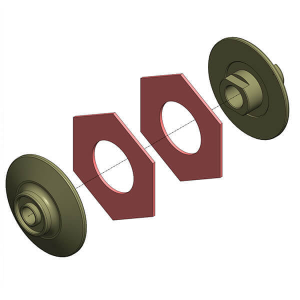MIP Slipper Clutch Kit Losi Mini T/B 2.0 Series, Mini Jrx2 MIP20080
