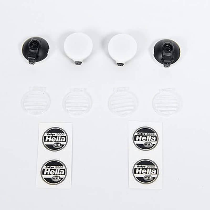 RC4WD 1:10 Hella Style Lights with Covers (4)