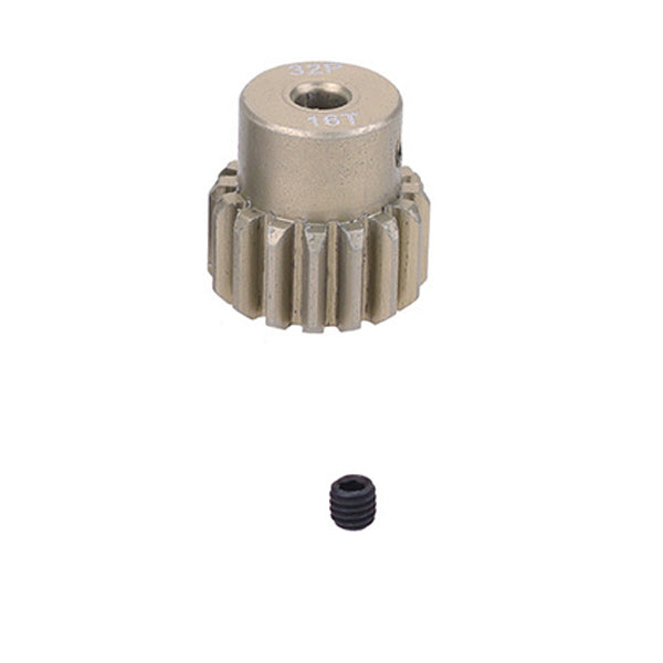 Fastrax 32dp 18T Aluminium 7075 Pinion Gear (3.2mm Shaft) FAST32-18
