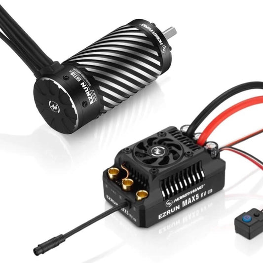 Hobbywing Combo Ezrun Max5 Hv G2 ESC 56118Sd 800kv G2 Motor HW38010602