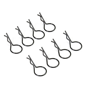 Fastrax Black Large Body Clips FAST213BK