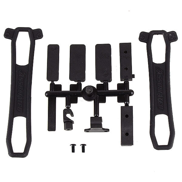 Team Associated RC10B74.2 Battery Mount Set AS92316