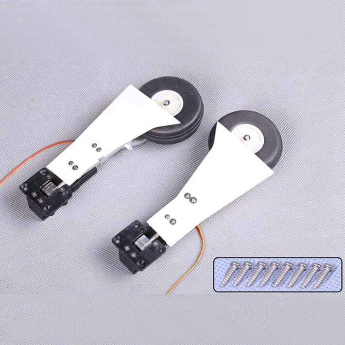 ROC Hobby Strega Complete Main Gear Set w/Strut, Retracts ROC-KA113