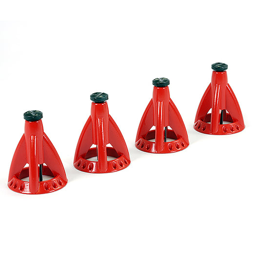 Fastrax 6-Ton Alloy Adjustable Scale Height Jack Stand (4Pc) FAST2395R