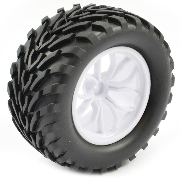 FTX Bugsta Mounted Wheel/Tyre Complete Pair - White FTX6447W