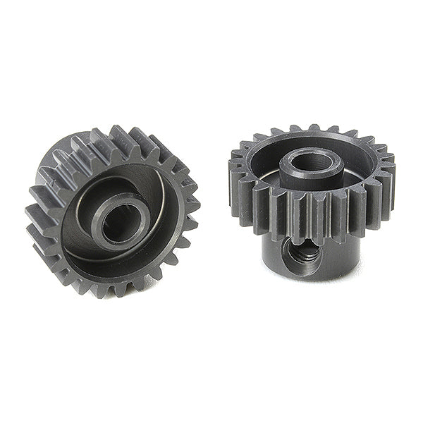 Corally 48 dp Pinion Short Hard Anodised Al7075 23 Teeth Shaft Dia. 3.17mm