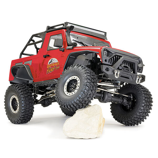 FTX Outback Fury 2.0 4X4 RTR RC Car Trail Crawler - Red FTX5578R