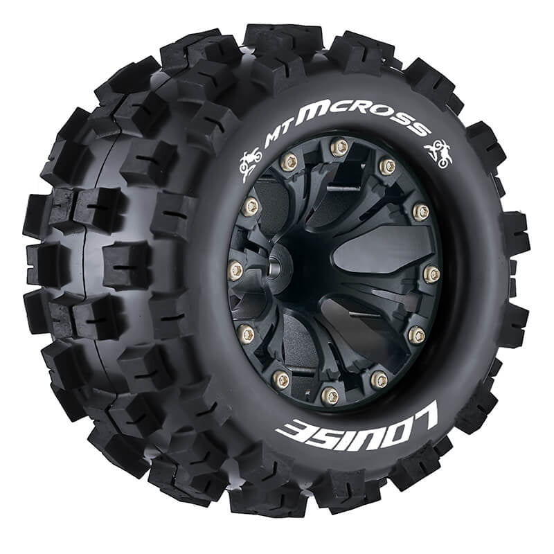 Louise RC MT-Mcross 1:10 Soft 1/2 Offset Black Gp Jato 2Wd L-T3274SBH