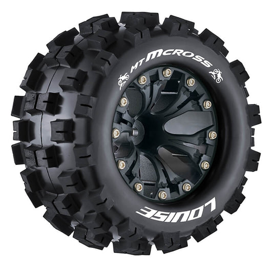 Louise RC MT-Mcross 1:10 Soft 1/2 Offset Black Gp Jato 2Wd L-T3274SBH