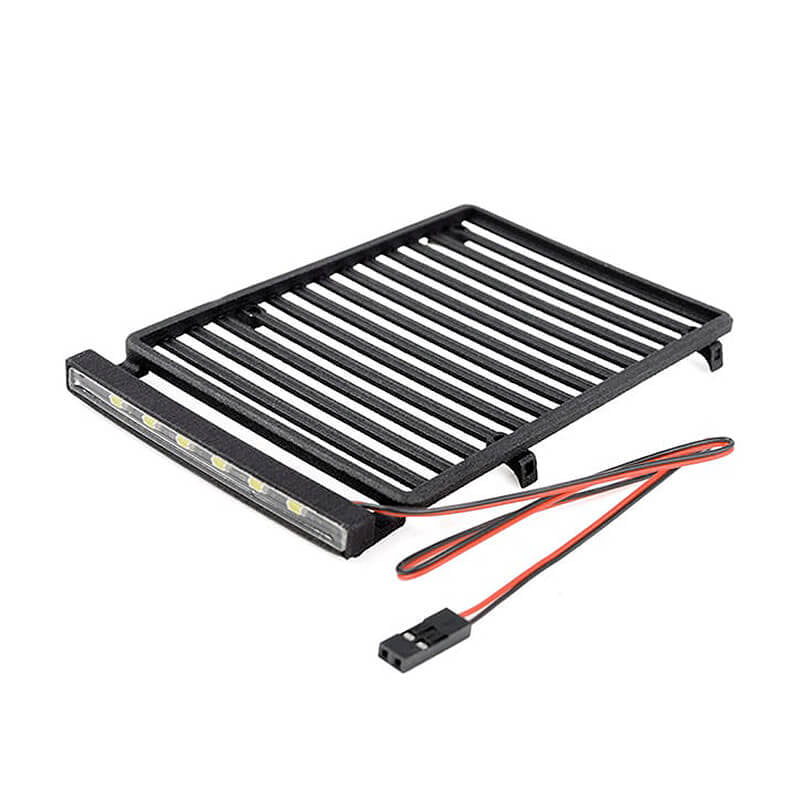RC4WD Flat Roof Rack w/Led for Axial SCX24 Jeep Wrangler Jlu
