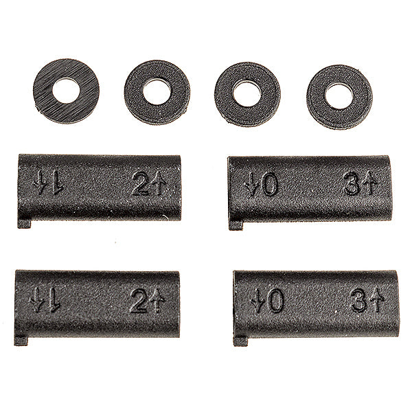 Team Associated B74/B6.2 Rear Hub Insert Set AS92179