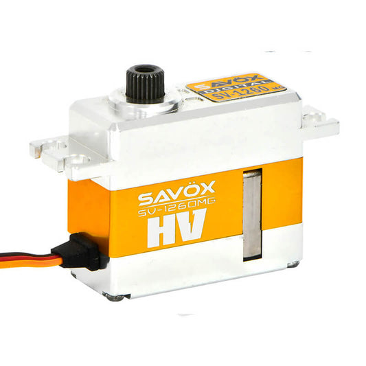 Savox HV Digital Mini Size Servo 12kg/0.055S@7.4V SAV-SV1260MG