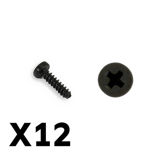 FTX Tracer Pan Head Self Tapping Screws Pbho2.6*10mm FTX9749