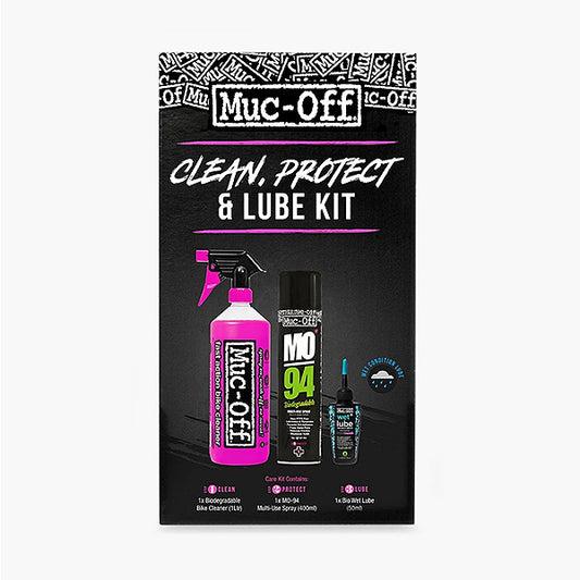 Muc-Off Mo94 Lubricant, Nano Bike Cleaner, Bio Wet Lube Kit MUC850