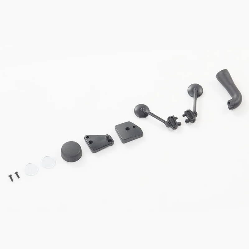ROC Hobby Atlas 1:10 11036 Rear View Mirror and Snorkel ROC-C1565