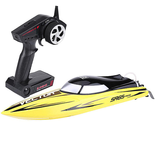 Volantex Racent Vector Sr65cm B/Less Boat Combo RTR RC Boat Yell (European Plug) V792-5YCE