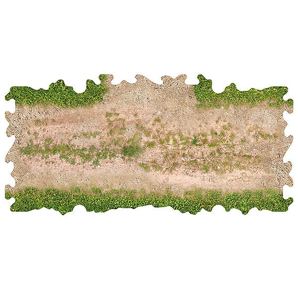 Crawler Park 2 X T-Junction with Grass for 1:24 RC Crawler Park Circuit TWDTRK006