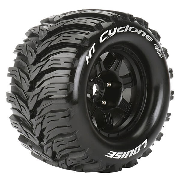 Louise RC MT-Cyclone 1:8 Sport 1/2" Offset Hex 17mm Black L-T3323BH
