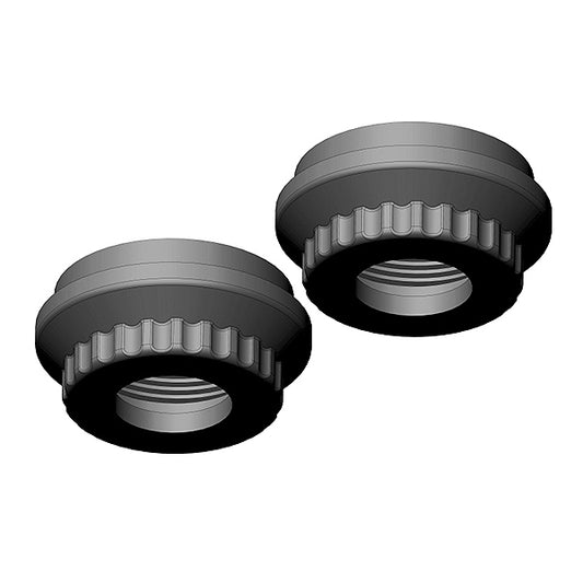 Corally Shock Cap Lower Aluminum 2pcs C-00180-316
