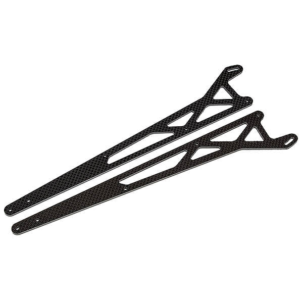 Team Associated DR10M Ft Wheelie Bar Arms, Carbon Fibre AS72085