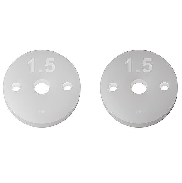 Team Associated Ft 13mm Shock Pistons, 2.5mm, 2 X 1.5 AS91931