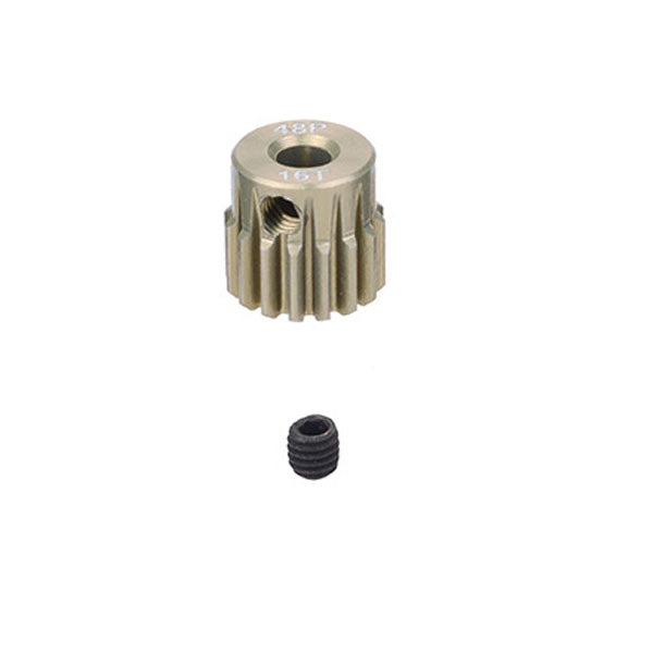 Fastrax 48dp 16T Aluminium 7075 Pinion Gear FAST48-16