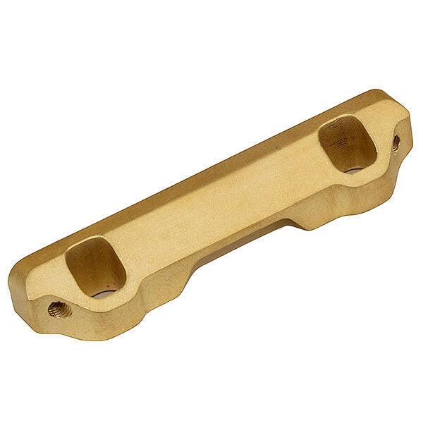 Team Associated DR10M Ft Brass Arm Mount, C, 25G AS72090