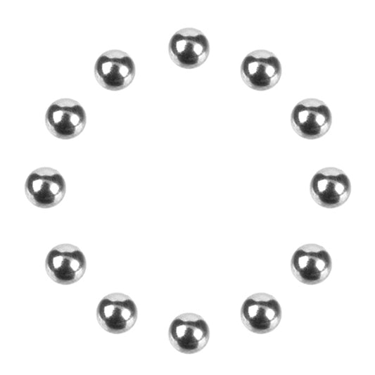 Corally Precision Diff. Balls 1:8 Chrome 12pcs C-38010