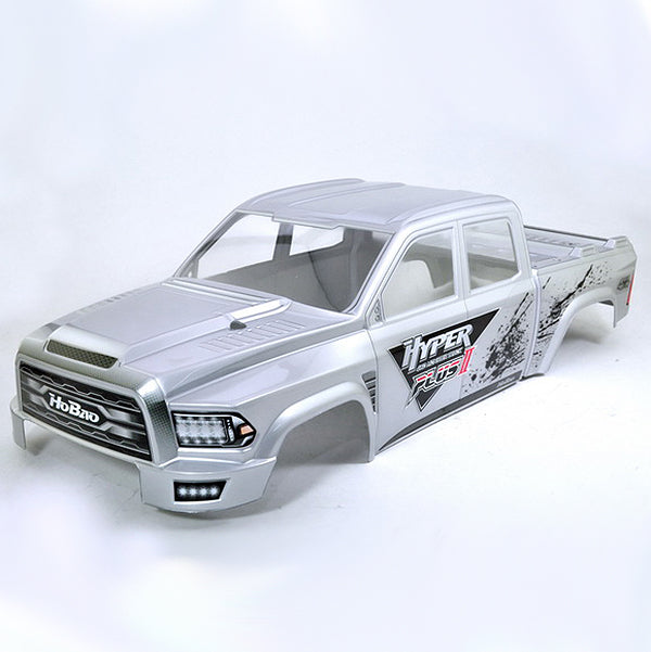 HoBao Hyper MT Plus II Printed Body Shell - Silver White H94111SV