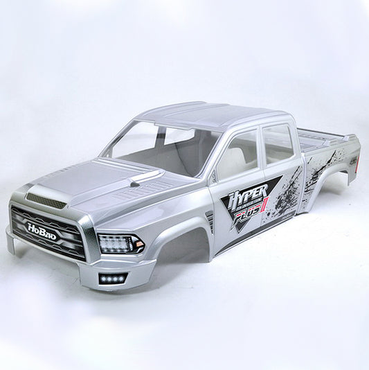HoBao Hyper MT Plus II Printed Body Shell - Silver White H94111SV