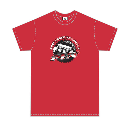 FTX Gear Logo Brand T-Shirt Red - Xx Large FTX0001XXL