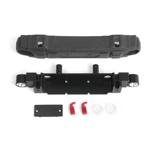 RC4WD Oem Front Bumper w/License Plate Holder for Axial 1:10 SCX10 III Jeep (Gladiator/Wrangler)