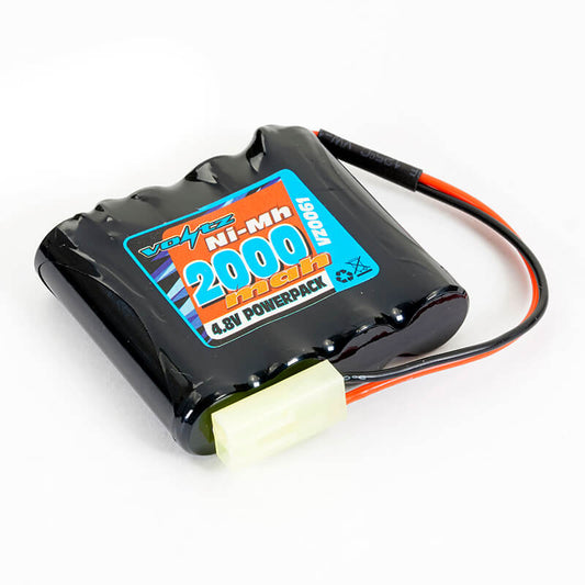 Voltz Hobby 4.8V 2000mAh NiMH Battery w/Mini Tamiya Plug (He00010)