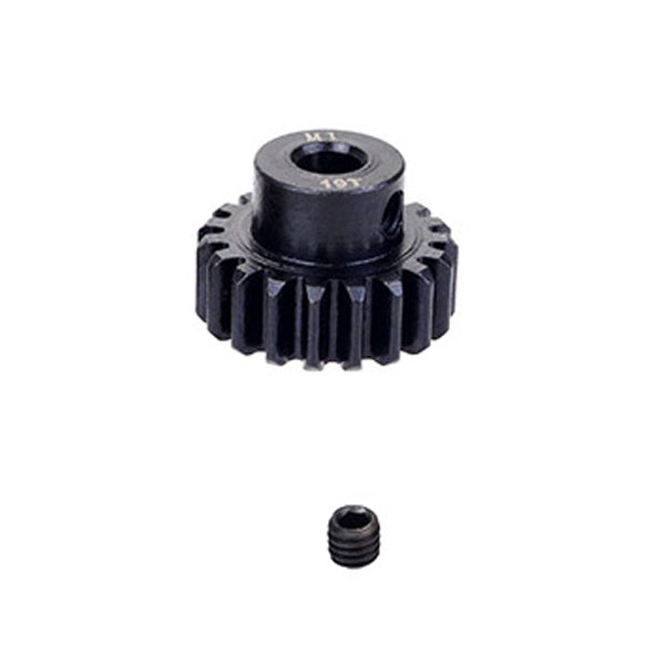 Fastrax M1 19T Steel Pinion Gear (5mm) Mod1 FASTM1-195
