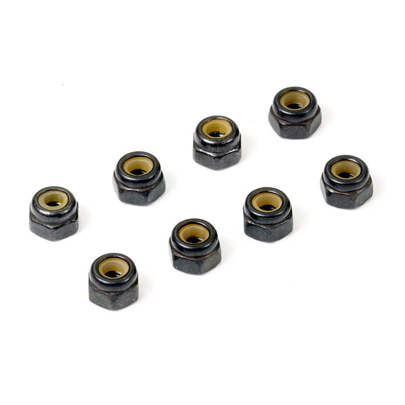 Fastrax Nylon Nut M2.5 (8Pc) FASTM2.5BK