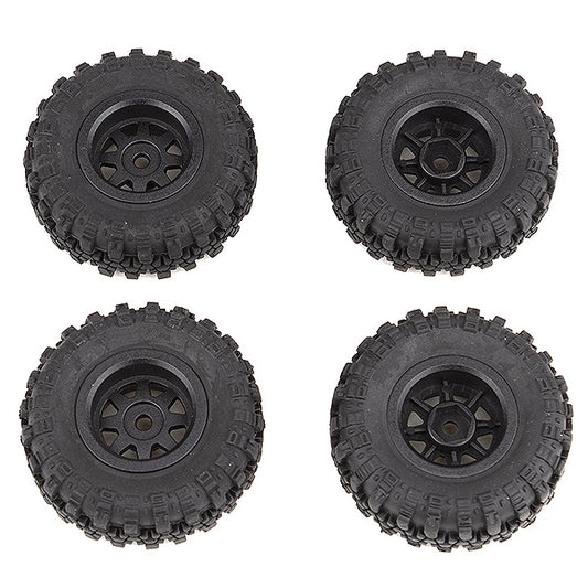 Element RC Enduro24 Wheels & Tyres - Mounted EL21708