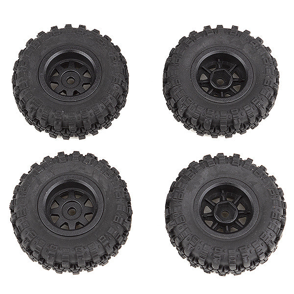 Element RC Enduro24 Wheels & Tyres - Mounted EL21708