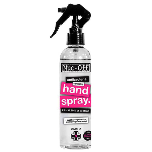 Muc-Off Antibacterial Sanitising Hand Spray 250ml MUC20229