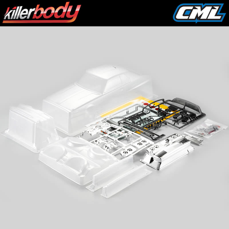 Killerbody Nissan Skyline 2000 Turbo GT-Es 195mm Clear Body KB48636