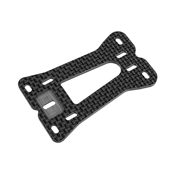 Corally Suspension Arm Mount Plate FSX10 Upper Graphite 2.5mm 1Pc C-00120-003