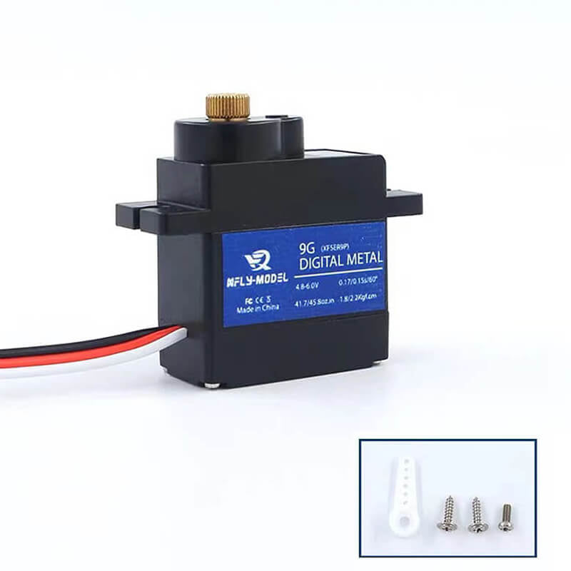 XFly 9G Digital Metal Gear Servo Positive with 400mm Lead XFSER9P-400