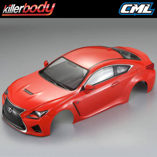 Killerbody Lexus RC F 195mm Finished Body - Orange KB48649