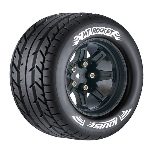 Louise RC MT-Rocket 1:10 Soft Hex 14mm Black Arrma Granite L-T3201SBM