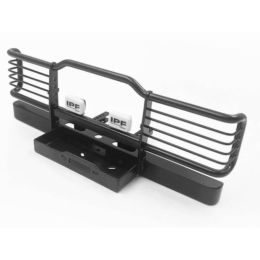 RC4WD Camel Bumper w/Winch Mount & IPF Lights for Traxxas TRX-4 Land Rover Defender