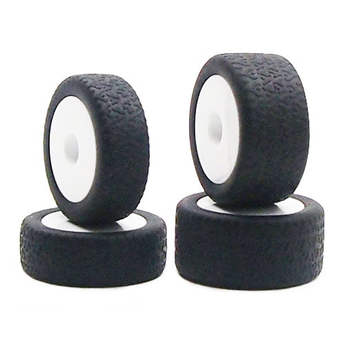 Carisma GT24B White Wheels/ Tyres Mounted CA15636